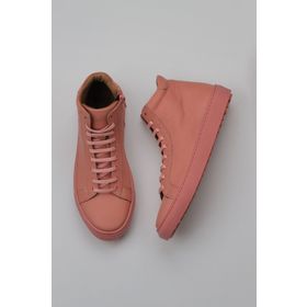Bueno Shoes 01WZ7700 Pembe Deri Kadın Düz Bot