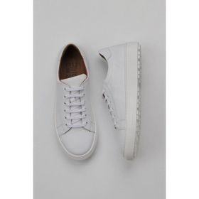 Bueno Shoes 01WZ7701 Beyaz Deri Kadın Günlük Ayakkabı