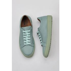 Bueno Shoes 01WZ7701 Yeşil Açık Deri Kadın Günlük Ayakkabı