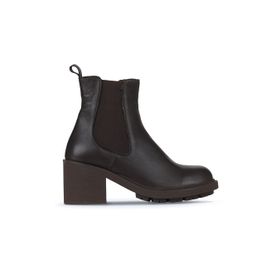Bueno Shoes 01WZ7902 Kahverengi Deri Kadın Topuklu Bot