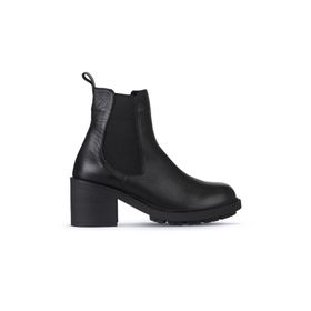 Bueno Shoes 01WZ7902 Siyah Deri Kadın Topuklu Bot