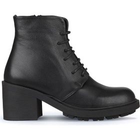 Bueno Shoes 01WZ7904 Siyah Deri Kadın Topuklu Bot