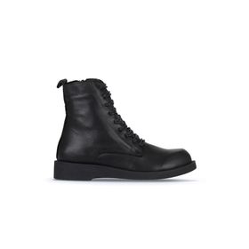 Bueno Shoes 01WZ8900 Siyah Deri Kadın Düz Bot
