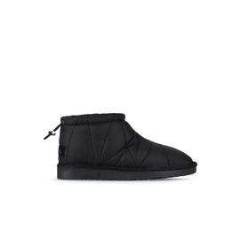 Bueno Shoes 05AG6004055 Siyah Paraşüt Kadın Düz Bot