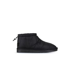 Bueno Shoes 05AG6004055 Siyah Paraşüt Kadın Düz Bot