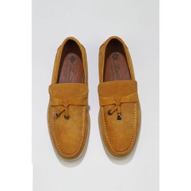 Bueno Shoes 05MS101 Sarı Süet Erkek Loafer