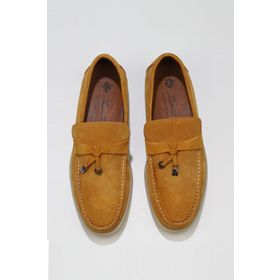 Bueno Shoes 05MS101 Sarı Süet Erkek Loafer