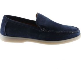 Bueno Shoes 05MS102 Mavi Süet Erkek Loafer