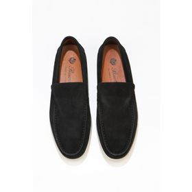 Bueno Shoes 05ms102 Siyah Süet Erkek Klasik Ayakkabı