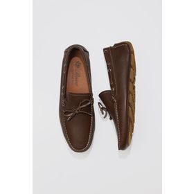 Bueno Shoes 05MS2023 Kahverengi Flotter Deri Erkek Loafer