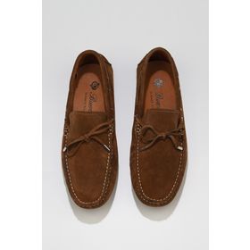 Bueno Shoes 05ms2023 Taba Açık Süet Erkek Klasik Ayakkabı