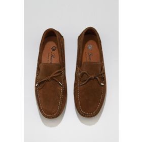 Bueno Shoes 05ms2023 Taba Açık Süet Erkek Klasik Ayakkabı