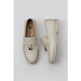 Bueno Shoes 05WS101 Bej Flotter Deri Kadın Loafer