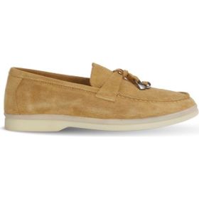 Bueno Shoes 05WS101 Camel Süet Kadın Günlük Ayakkabı