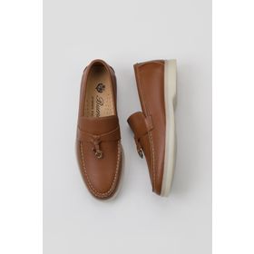 Bueno Shoes 05WS101 Taba Flotter Deri Kadın Loafer