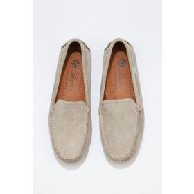 Bueno Shoes 05WS230 Bej Süet Kadın Loafer