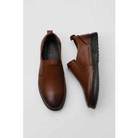 Bueno Shoes 07M0178L03 Taba Atlas Deri Erkek Düz Ayakkabı