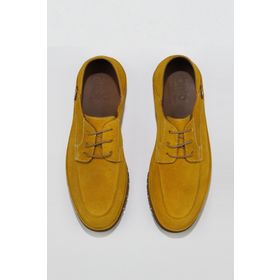 Bueno Shoes 07M0837 Sarı Süet Erkek Günlük Ayakkabı