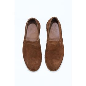 Bueno Shoes 07m0840 Taba Süet Erkek Klasik Ayakkabı