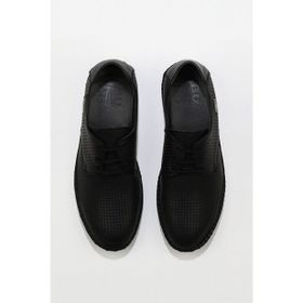 Bueno Shoes 07M1039 Siyah Deri Erkek Günlük Ayakkabı