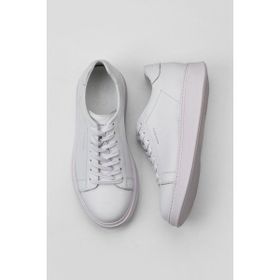 Bueno Shoes 07M13722225 Beyaz Atlas Deri Erkek Spor Ayakkabı