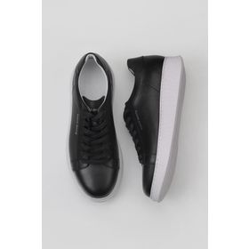 Bueno Shoes 07M13722225 Siyah Atlas Deri Erkek Spor Ayakkabı