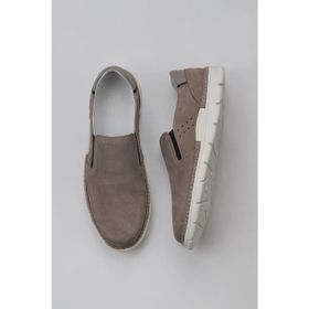 Bueno Shoes 07M1738E197 Gri Dante Baskılı Erkek Loafer