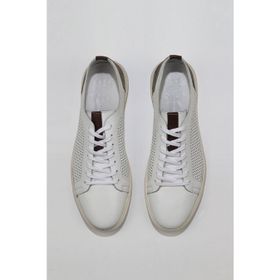 Bueno Shoes 07m9983 Beyaz Messi Deri Erkek Günlük Ayakkabı