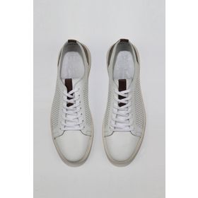 Bueno Shoes 07m9983 Beyaz Messi Deri Erkek Günlük Ayakkabı