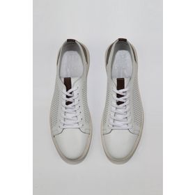 Bueno Shoes 07m9983 Beyaz Messi Deri Erkek Günlük Ayakkabı