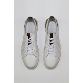 Bueno Shoes 07m9983 Beyaz Messi Deri Erkek Günlük Ayakkabı