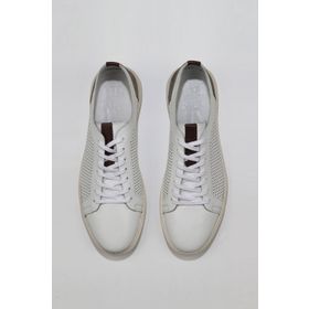 Bueno Shoes 07m9983 Beyaz Messi Deri Erkek Günlük Ayakkabı