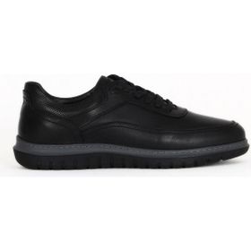 Bueno Shoes 07MA23292028 Siyah Atlas Deri Erkek Günlük Ayakkabı