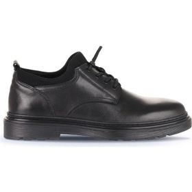 Bueno Shoes 07MA2351SL270 Siyah Atlas Deri Erkek Klasik Ayakkabı