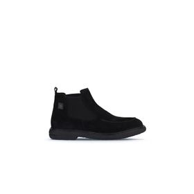 Bueno Shoes 07MB24034678 Siyah Süet Erkek Bot