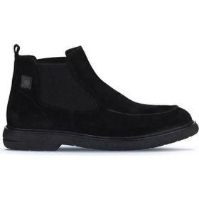 Bueno Shoes 07MB24034678 Siyah Süet Erkek Bot