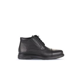 Bueno Shoes 07MB24542087 Siyah Atlas-Flotter Deri Erkek Bot