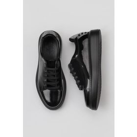Bueno Shoes 09MA380 Siyah Rugan-Süet Erkek Spor Ayakkabı