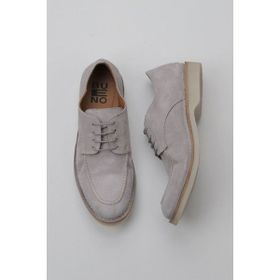 Bueno Shoes 10M00741 Gri Süet Erkek Klasik Ayakkabı