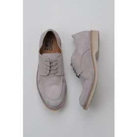 Bueno Shoes 10M00741 Gri Süet Erkek Klasik Ayakkabı