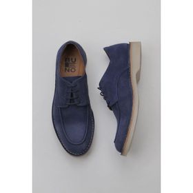 Bueno Shoes 10M00741 Lacivert Süet Erkek Klasik Ayakkabı