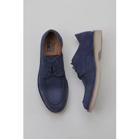 Bueno Shoes 10M00741 Lacivert Süet Erkek Klasik Ayakkabı