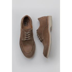 Bueno Shoes 10M00741 Taba Süet Erkek Klasik Ayakkabı