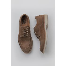 Bueno Shoes 10M00741 Taba Süet Erkek Klasik Ayakkabı