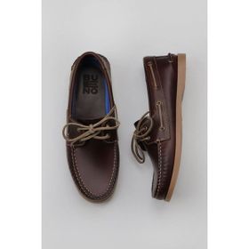 Bueno Shoes 11M23299 Kahverengi Kızıl Deri Erkek Loafer