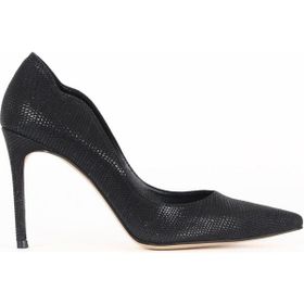 Bueno Shoes 30WG22090 Siyah Lzd Deri Kadın Topuklu Ayakkabı