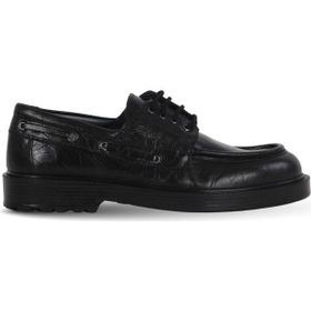 Bueno Shoes 34MA26005 Siyah Mexico Deri Erkek Günlük Ayakkabı