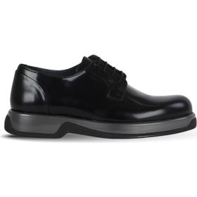 Bueno Shoes 34MA27001 Siyah Açma Deri Erkek Günlük Ayakkabı