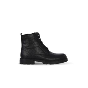 Bueno Shoes 43MB2500035 Siyah Flotter Deri Düz Erkek Bot