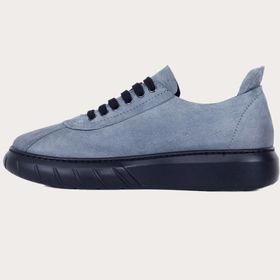 Bueno Shoes Bueno Çelik Mavi Nubuk Erkek Spor Ayakkabı 01MQ4904 | 41.0